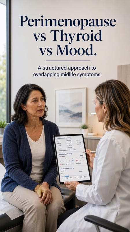 Perimenopause vs Thyroid vs Mood: Sorting Symptom Overlap Efficiently 3 Perimenopause
