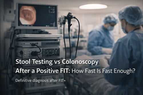 Stool Testing vs Colonoscopy After a Positive FIT: How Fast Is Fast Enough? 9 Stool Testing Vs Colonoscopy