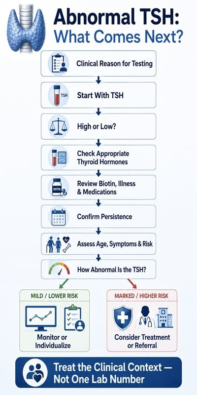 Subclinical Thyroid Dysfunction in Family Practice: Evidence, Treatment Thresholds, and Counseling for Patient-Requested Testing 4 Subclinical Thyroid