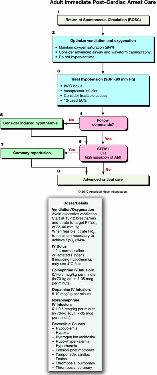 Adult Immediate Post-Cardiac Arrest Care (ROSC) 2 Post Care