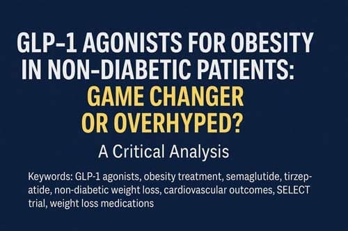GLP-1 Agonists For Obesity In Non-Diabetic Patients: Game Changer Or Overhyped? A Critical Analysis GlobalRPH
