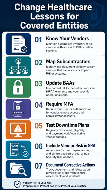 What the Change Healthcare Attack Should Have Taught Every Covered Entity 3 Change Healthcare Attack