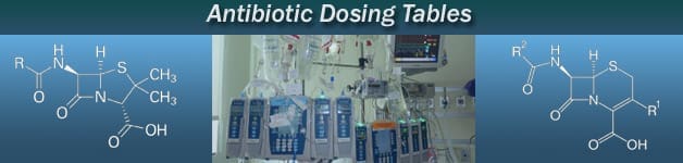Infectious disease regimens 3 Antibiotic Dosing