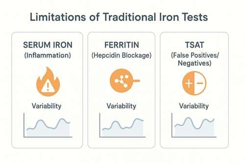 Iron Study Interpretation: Why Traditional Tests Miss Functional Deficiency 2 Iron Study Interpretation
